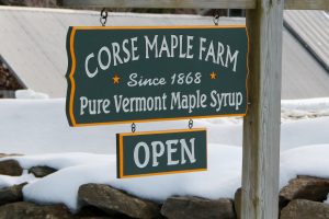 corse farm sign